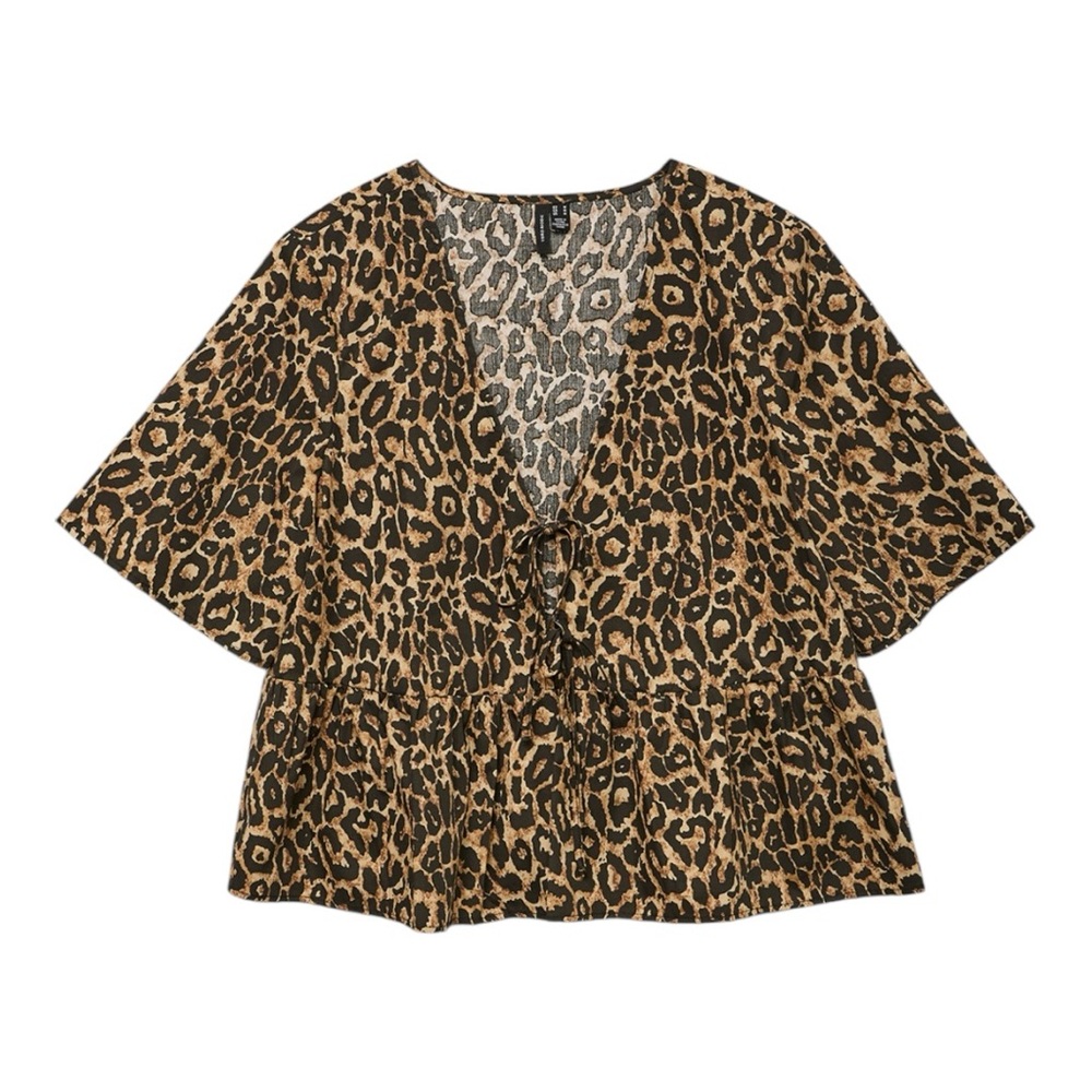 VERO MODA
Lira Tie
Front Top Women’s Leopard Print size (Small)